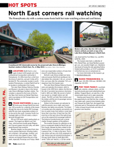 Lake Shore Railway Museum in January 2015 Trains Magazine