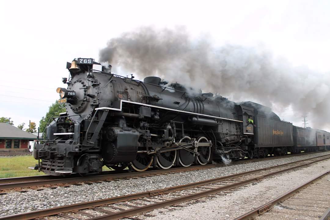 Nickel Plate 765 steaming by North East - Photo Credit: Jon Pippin